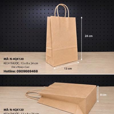 TÚI GIẤY QUAI XÁCH ĐỰNG ĐỒ UỐNG